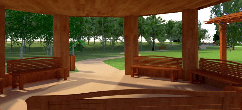 Proyecto parque urbano en Santa Cruz - Oleiros - A Coruña