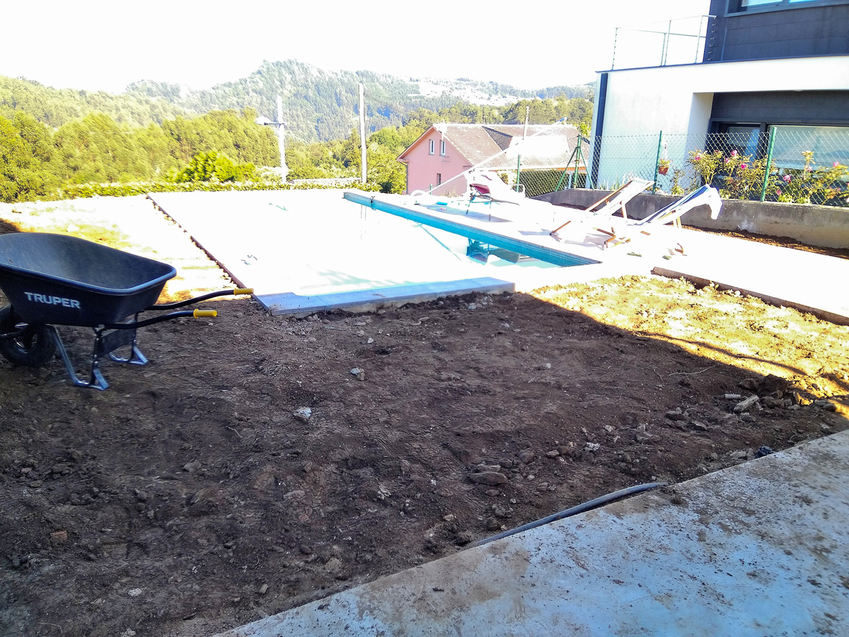 Instalación de tepe en Coirós - A Coruña