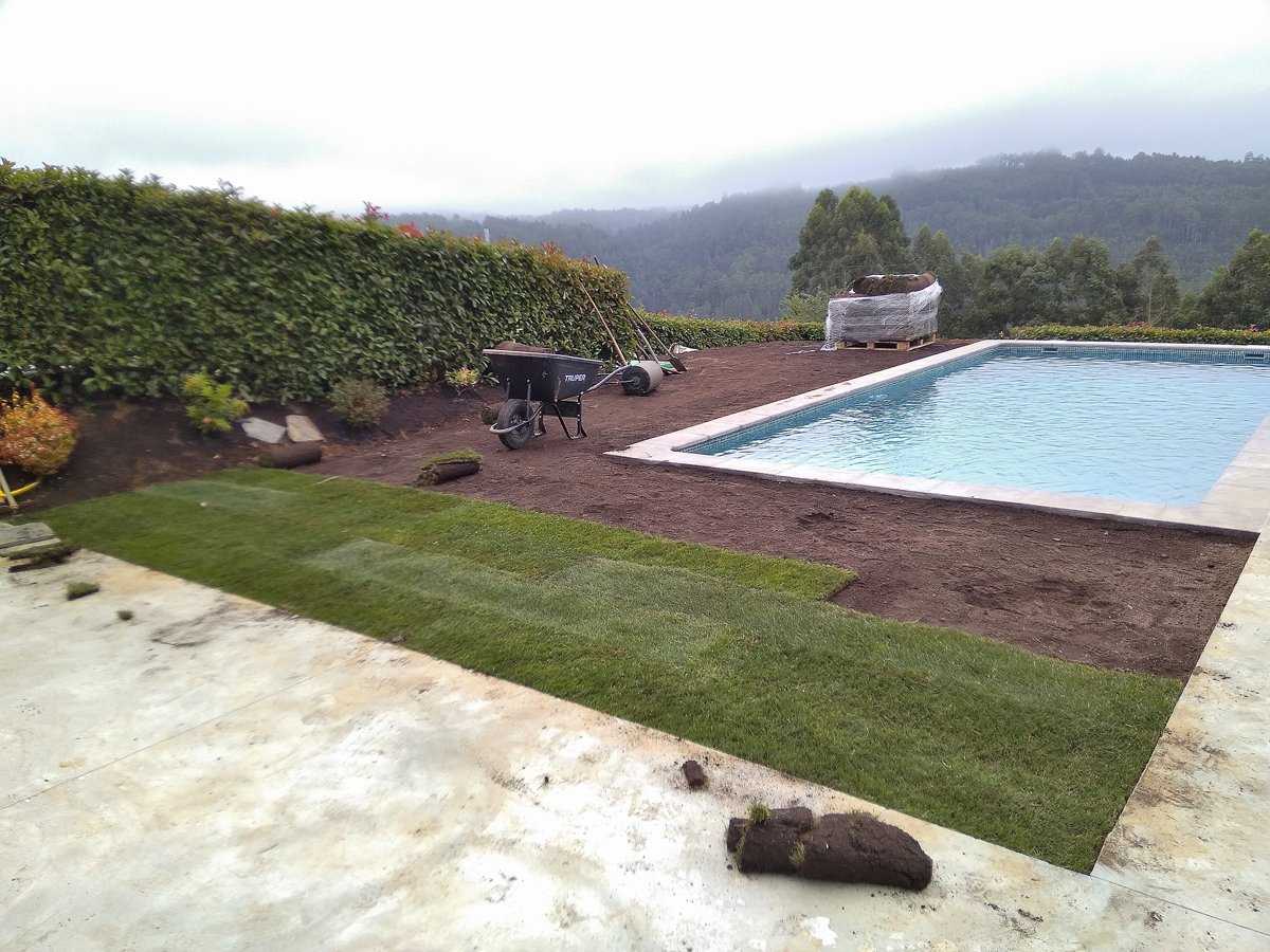 Instalación de tepe en Coirós - A Coruña